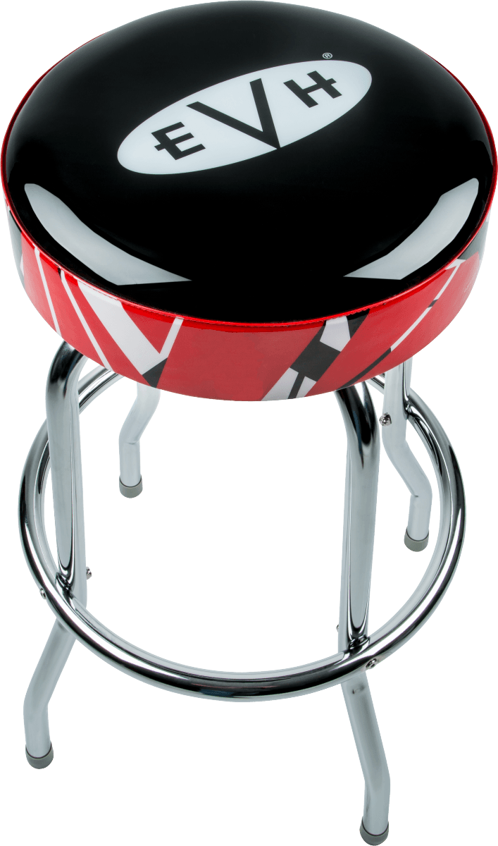 EVH™ LOGO BARSTOOL WITH STRIPED TRIM