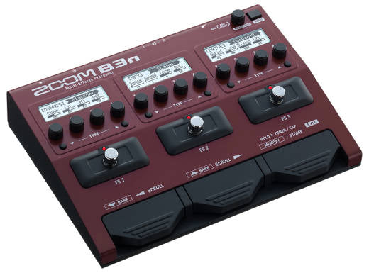 ZOOM B3n Multi-Effects Pedal for Bass