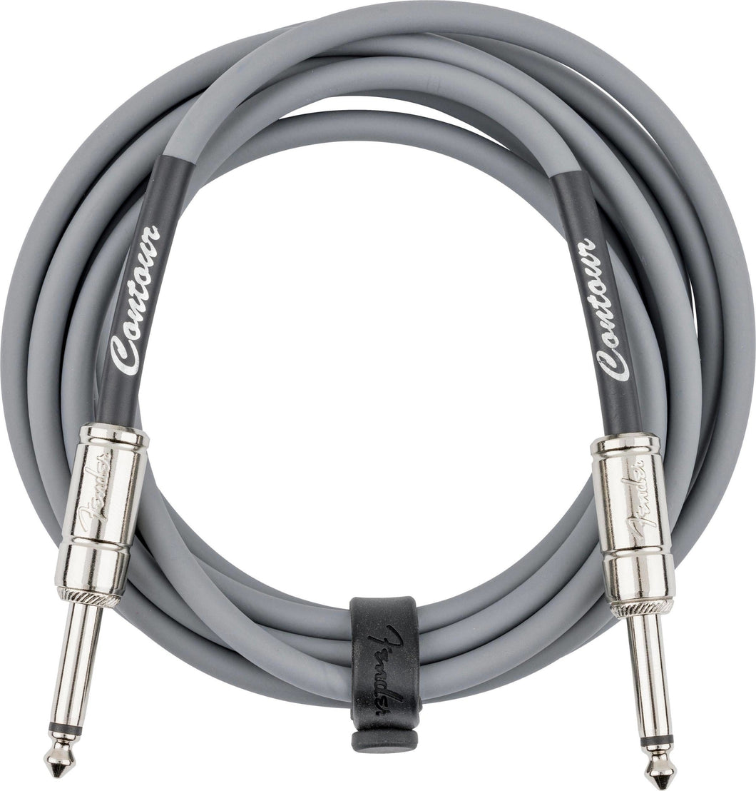Fender Contour 10' Instrument Cable - Inca Silver