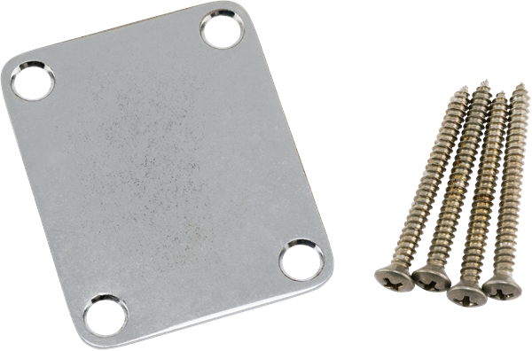 Fender Road Worn Guitar Neck Plate with Screws