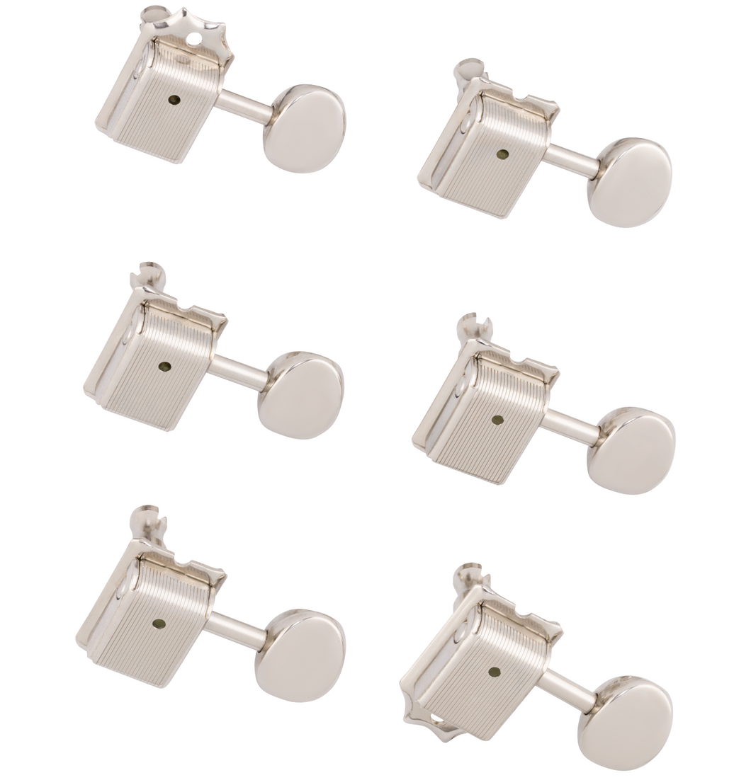 Fender American Vintage Stratocaster/Telecaster Tuning Machines - Nickel (6)