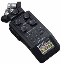 Load image into Gallery viewer, Zoom H6 ALL BLACK Handy Recorder multi track portable recorder ZH6AB
