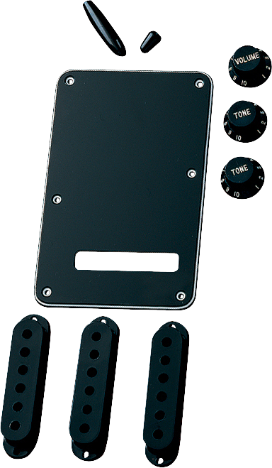 Fender Stratocaster Accessory Kit - Black