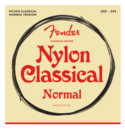 Fender Classical/Nylon Tie-End Guitar Strings - .028 -.043