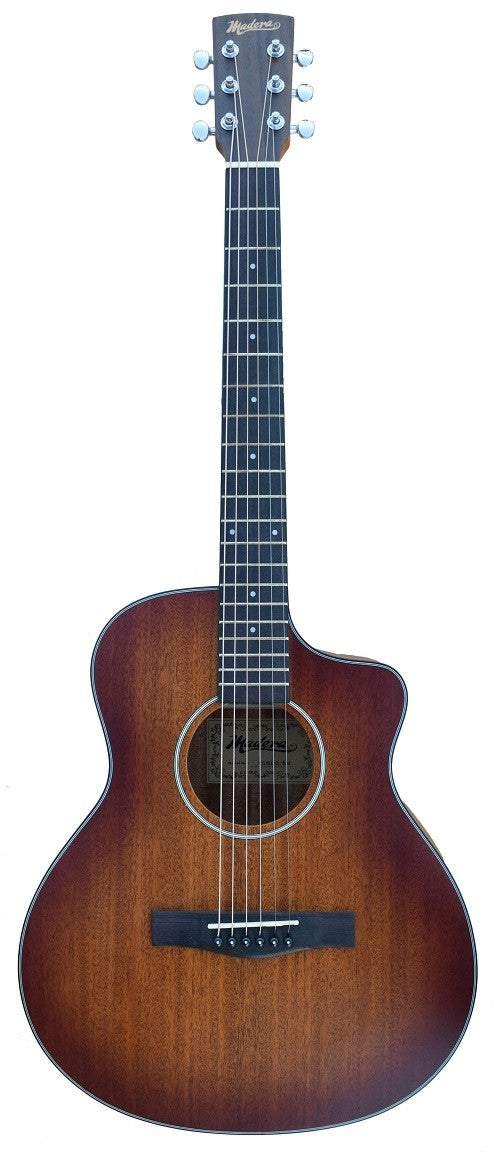 MADERA AG-MINI/BM CUTAWAY TRAVEL GUITAR - MAHOGANY