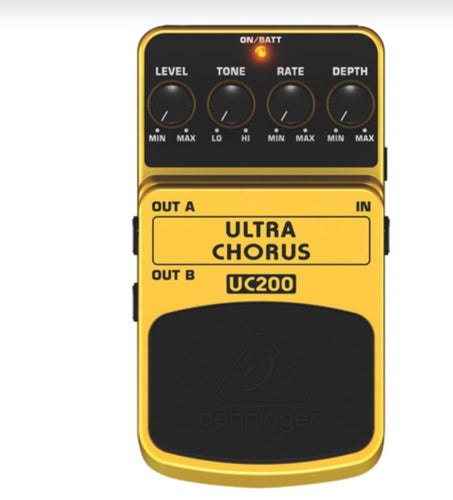 Behringer Ultra Chorus Pedal (UC200) - PRE OWNED-(8262481379583)