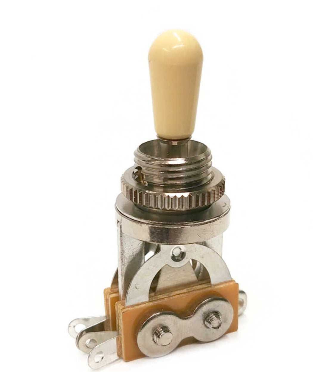 3-way Pickup Selector Switch - Nickel /w Ivory Tip