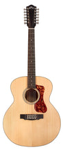 Load image into Gallery viewer, Guild F-2512E Maple Blond Jumbo Body 12-String Acoustic-Electric Guitar - Natural

