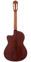 Charger l'image dans la galerie, Denver Classical Cutaway Acoustic/Electric Guitar with Gigbag - 4/4 - Natural
