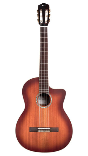 Cordoba C4-CE Edge Burst Classical Guitar-(8310227894527)