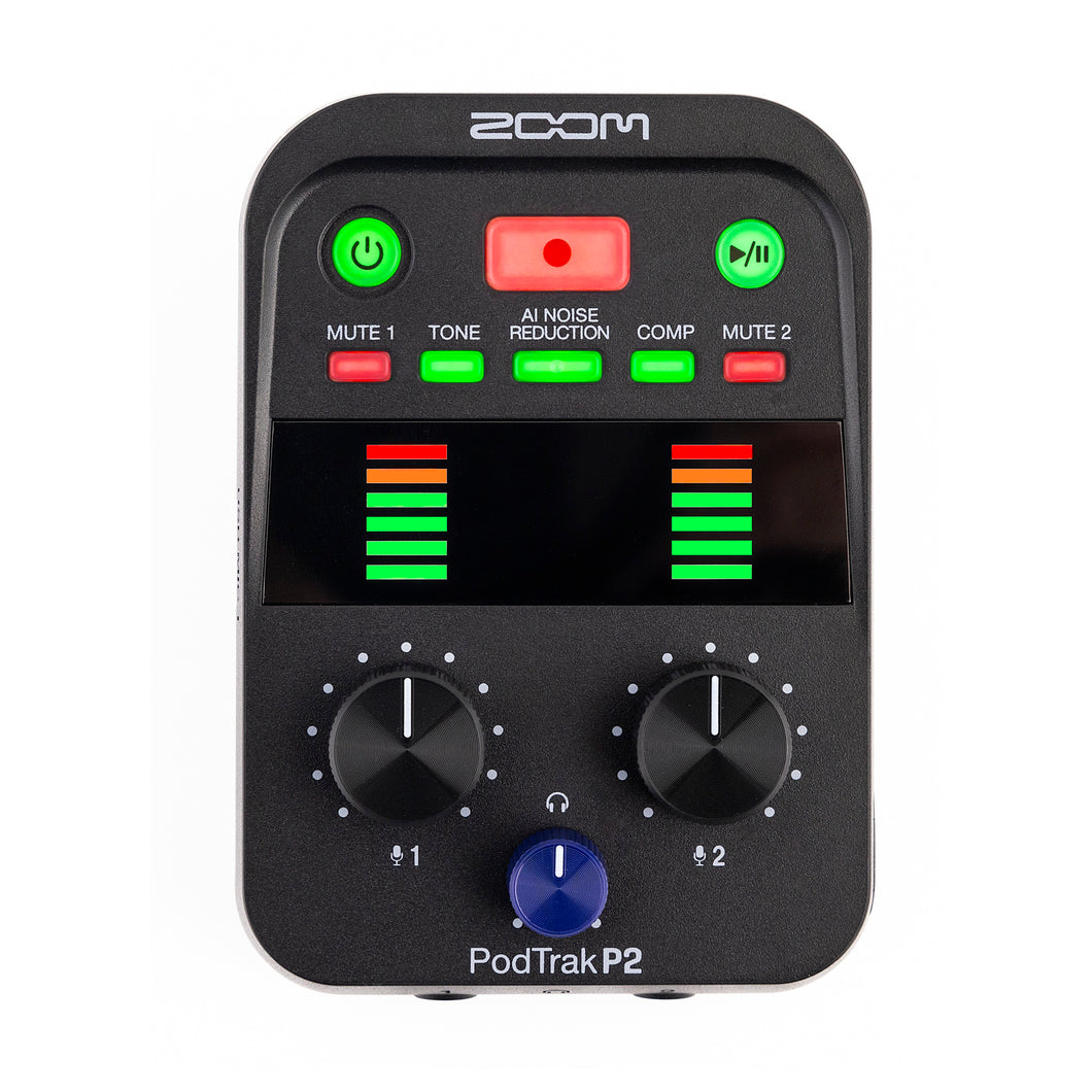 Zoom Podtrak P2 USB Mic Recorder