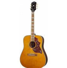 Load image into Gallery viewer, Epiphone IGMTHBNAGH Inspired by Gibson Masterbilt Hummingbird 6-String RH Acoustic Electric Guitar-Natural-(8310262169855)
