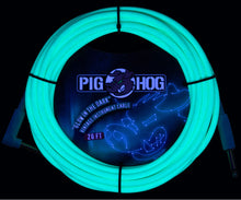 Load image into Gallery viewer, PIG HOG GLOW IN THE DARK INSTRUMENT CABLE 20FT PCH20GLOR
