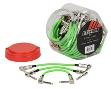 Load image into Gallery viewer, Strukture S6P486 6&quot; Woven Right Angle Patch Cable, Neon Green

