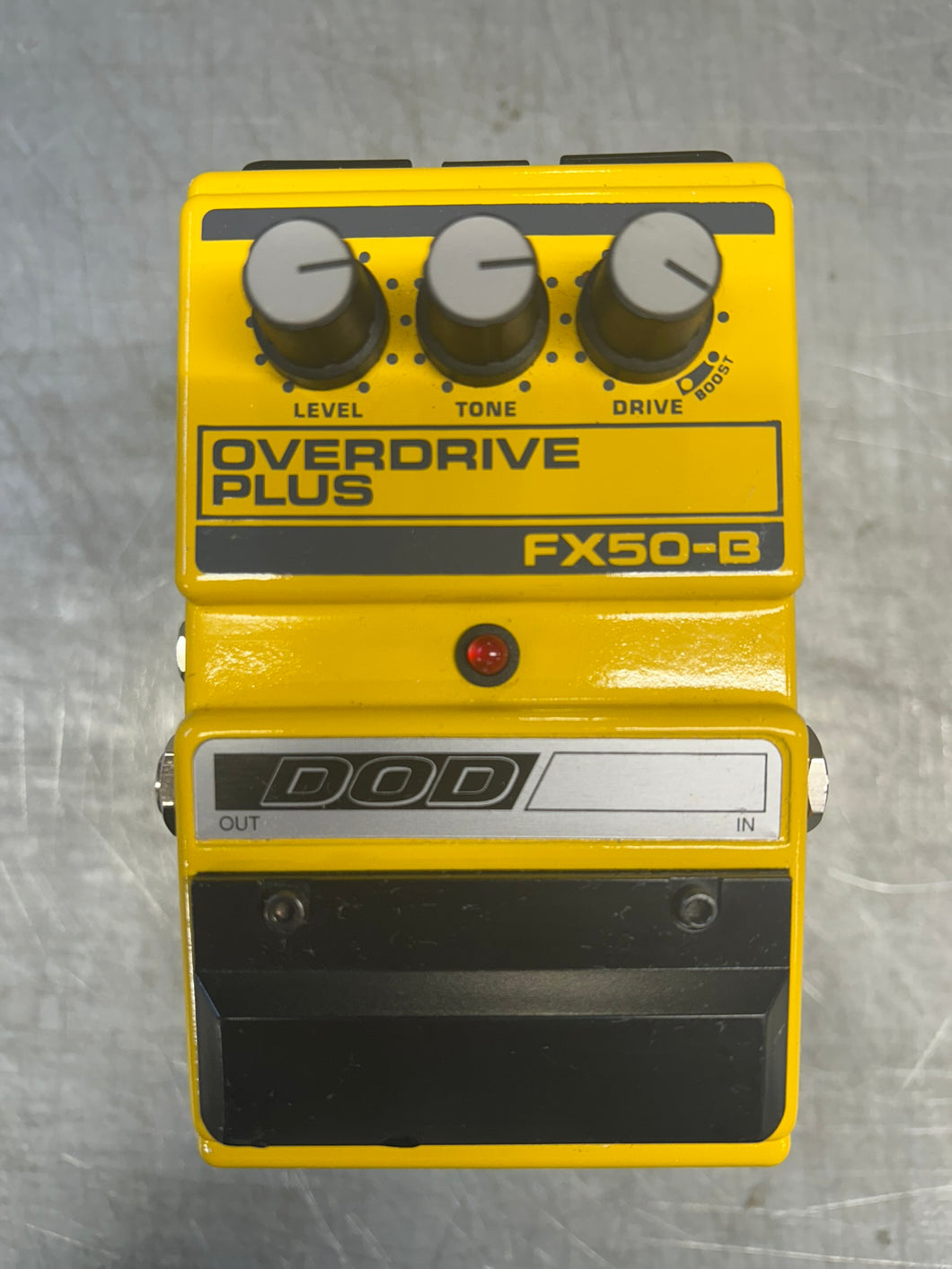 DOD FX50-B Overdrive Plus Guitar Pedal Vintage - PRE OWNED