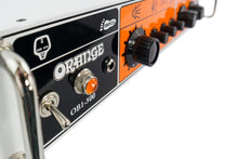 Charger l&#39;image dans la galerie, Orange OB1-500 500w Solid state rack-mountable bass amp head with footswitchable gain, direct and line outputs
