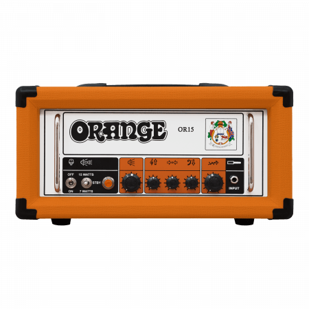 Orange OR15H 15 watts Single channel valve guitar amp head with FX loop, switchable to 7 watts