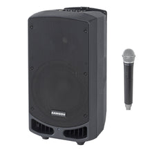 Load image into Gallery viewer, Samson Expedition XP310w-D: 542 to 566 MHz 10&quot; 300W Portable PA System with Wireless Microphone (D)
