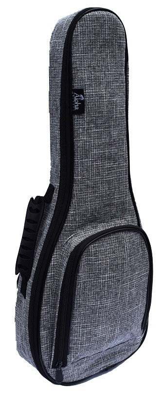 SMOOTH 25MM PADDED GIG BAG FOR TENOR UKULELE - GREY