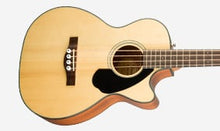 Charger l&#39;image dans la galerie, Fender CB-60SCE Acoustic-Electric Bass Guitar Solid Spruce Top Fishman Preamp
