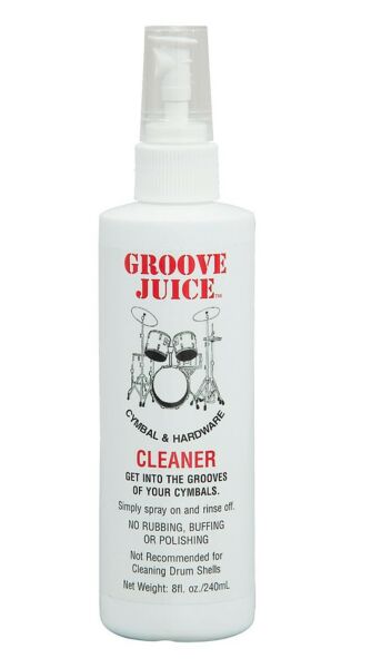 Groove Juice Cymbal & Hardware Cleaner 8 Oz.
