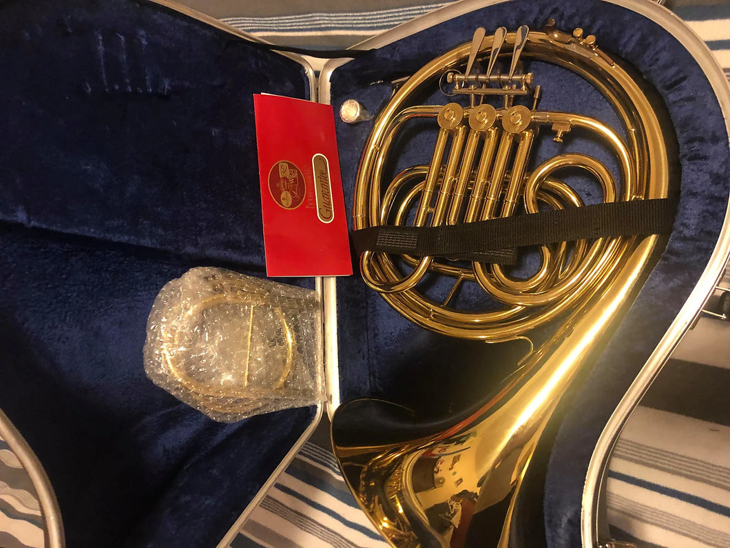 Besson French Horn Made By Josef Lidl With Hardshell Case 412Z-1 Brass