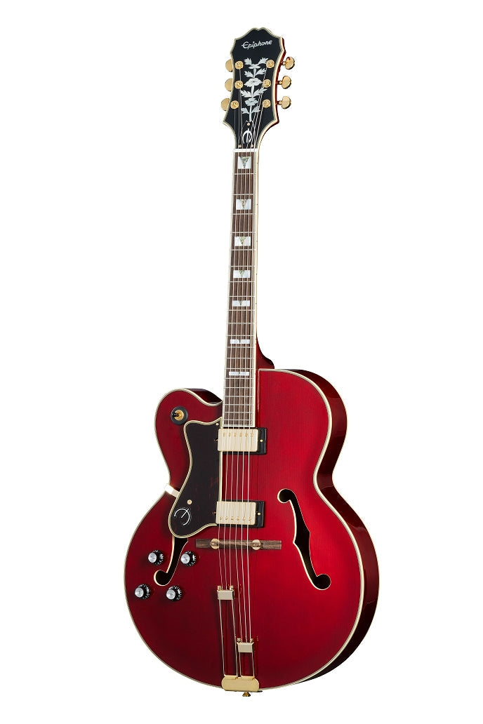 Epiphone Broadway Hollow Body Left Handed Electric Guitar with Bag - EOBDW