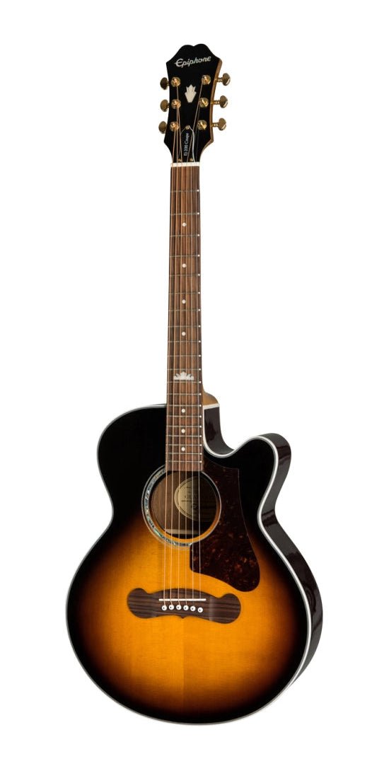 Epiphone J-200EC Studio Parlor Acoustic/Electric Guitar - MJ200CE