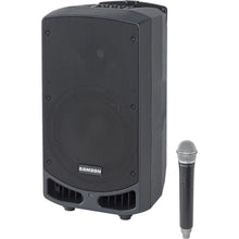 Load image into Gallery viewer, Samson Expedition XP310w-K: 470 to 494 MHz 10" 300W Portable PA System with Wireless Microphone (K)
