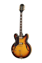 Load image into Gallery viewer, Epiphone Sheraton Frequensator Semi-hollowbody Left Handed Electric Guitar with Gig Bag - EOSH
