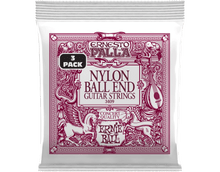 Load image into Gallery viewer, ERNIE BALL ERNESTO PALLA 2409 BLACK &amp; GOLD BALL-END NYLON CLASSICAL GUITAR STRINGS
