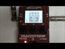 Load and play video in Gallery viewer, Zoom MultiStomp Pedal for Bass
