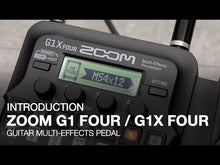 Load and play video in Gallery viewer, ZOOM G1X FOUR Multi-Effects Processor with Expression Pedal
