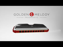 Load and play video in Gallery viewer, Hohner Golden Melody Progressive Harmonica - Key of G
