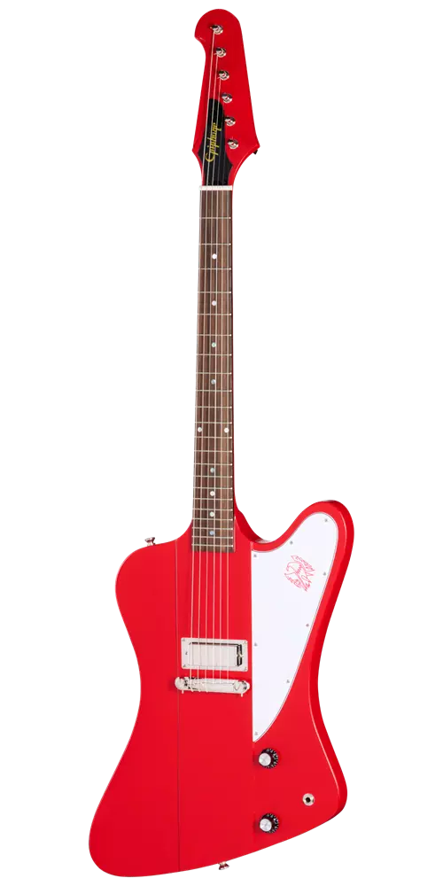 Epiphone 1963 Firebird I Reissue Electric Guitar with Hardshell Case - Cardinal Red - ECFIR3CRNH