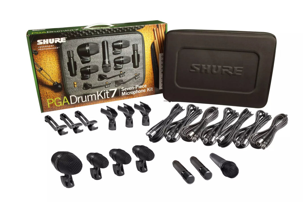 Shure PG Alta Series PGA Drum Kit 7 Drum Microphone Kit