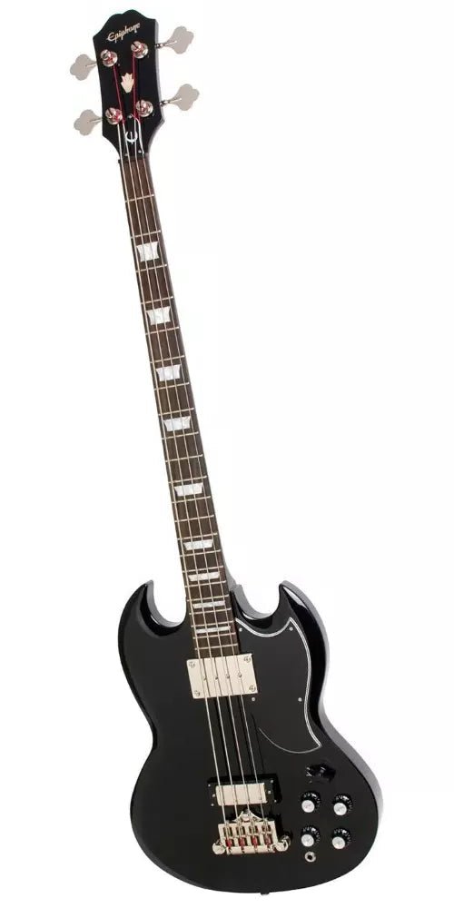 Epiphone EB-3 Bass - Ebony Bass Guitar - EBB3EBCH