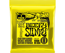Load image into Gallery viewer, ERNIE BALL 2627 BEEFY SLINKY NICKEL WOUND ELECTRIC GUITAR STRINGS - 11-54 GAUGE
