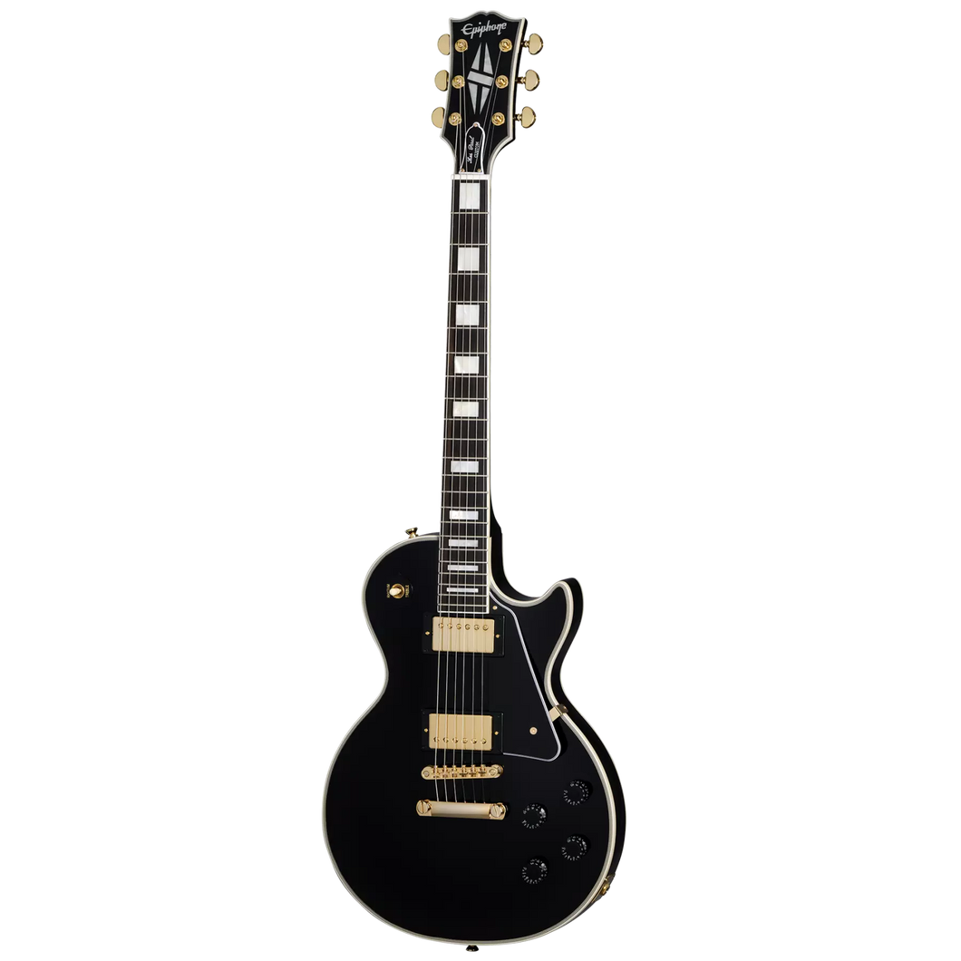 Epiphone Les Paul Custom Electric Guitar with Hardshell Case - ECLPC