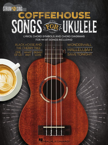 COFFEEHOUSE SONGS FOR UKULELE Strum & Sing Series-(6897764761794)