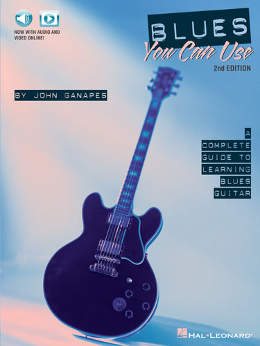 BLUES YOU CAN USE – 2ND EDITION A Complete Guide to Learning Blues Guitar-(6907496431810)