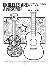 Load image into Gallery viewer, KID&#39;S UKE – UKULELE ACTIVITY FUN BOOK Kev&#39;s Learn &amp; Play Series

