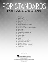 Load image into Gallery viewer, POP STANDARDS FOR ACCORDION Arrangements of 20 Classic Songs
