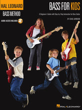 Charger l&#39;image dans la galerie, HAL LEONARD BASS FOR KIDS Un guide du débutant avec des instructions étape par étape pour la guitare basse
