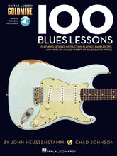 Load image into Gallery viewer, 100 BLUES LESSONS Guitar Lesson Goldmine Series
