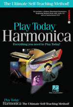 Load image into Gallery viewer, PLAY HARMONICA TODAY! COMPLETE KIT Includes Everything You Need to Play Today!
