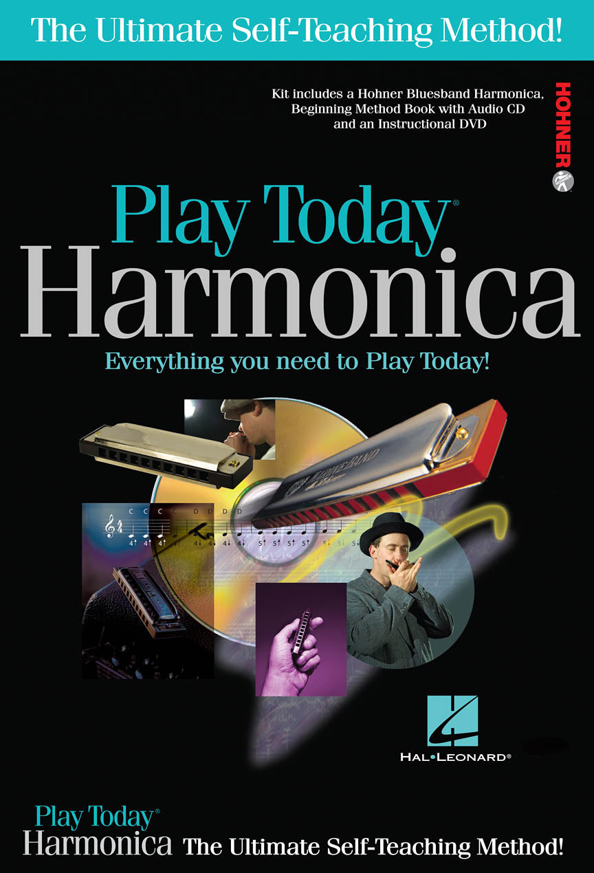 PLAY HARMONICA TODAY! COMPLETE KIT Includes Everything You Need to Play Today!