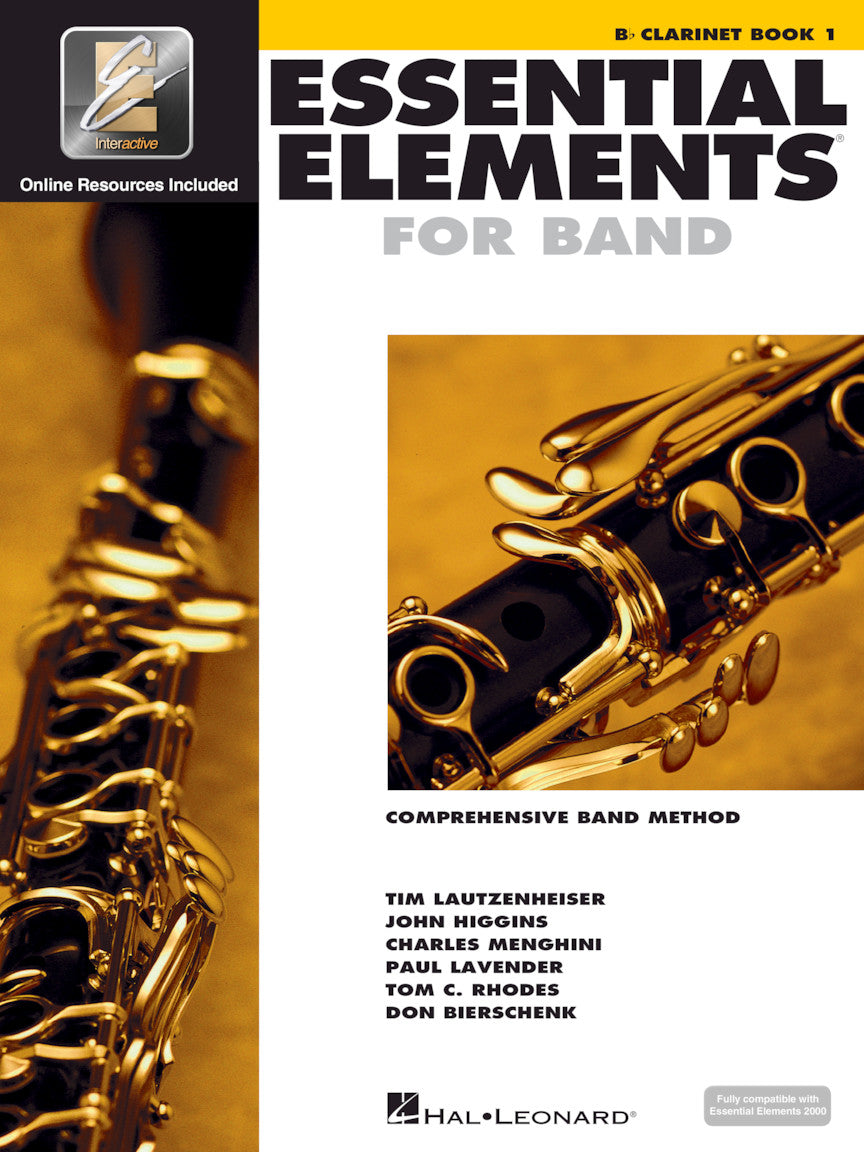 Hal Leonard Essential Elements For Band – Bb Clarinet Book1 With EEI HL00862569