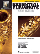 Load image into Gallery viewer, ESSENTIAL ELEMENTS FOR BAND – EB ALTO SAXOPHONE BOOK 1 WITH EEI-(6907546632386)
