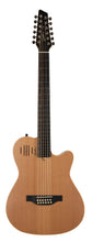 Charger l&#39;image dans la galerie, Godin 025343 A12 Natural SG Guitare électrique acoustique 12 cordes fabriquée au Canada
